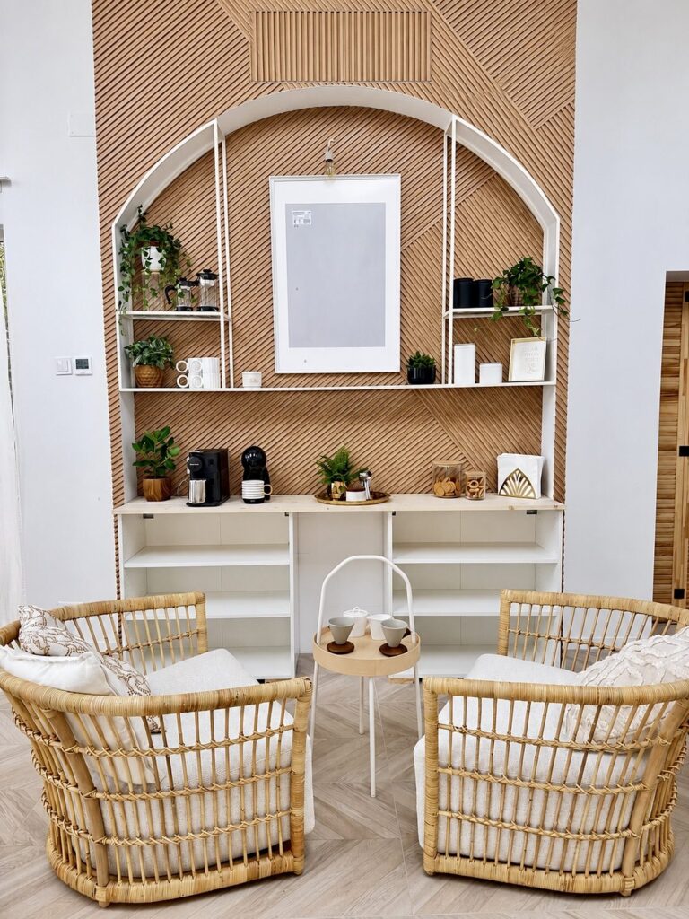 Casa din Pleașa — barul de cafea după renovare | Reno Haus