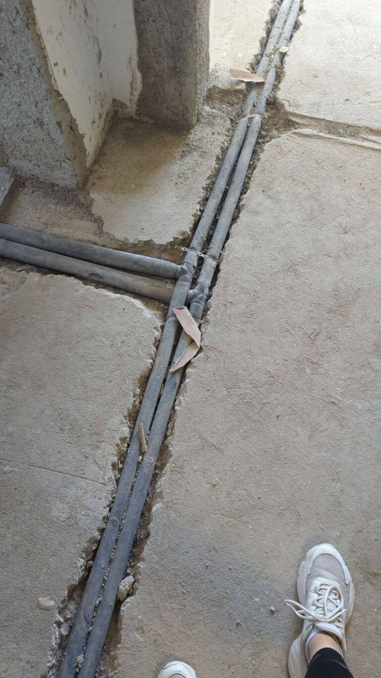 Casa din Pleașa — structura casei și echipa Reno Haus în timpul lucrărilor